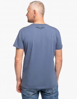 Men’s T-Shirt Storm. Color denim. .
