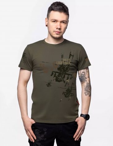 Men’s T-Shirt Apache. Color khaki. .