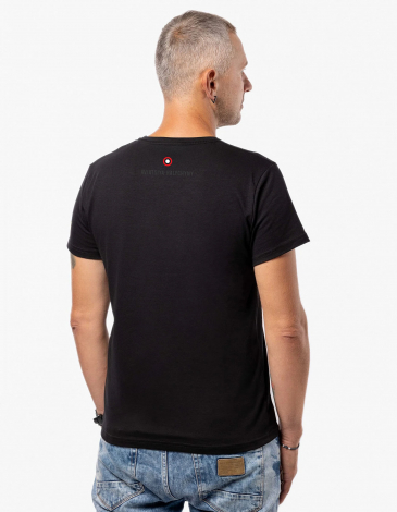 Men's T-Shirt The Simpliest. Color black. 1.