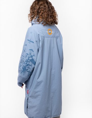 Women's Coat The Light Side. Color sky blue. .