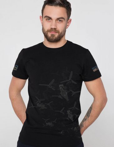 Men's T-Shirt Swarm Of Revenge 24/7. Color black. .