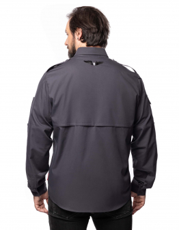 Чоловіча Сорочка Слідопит. Колір сірий. .