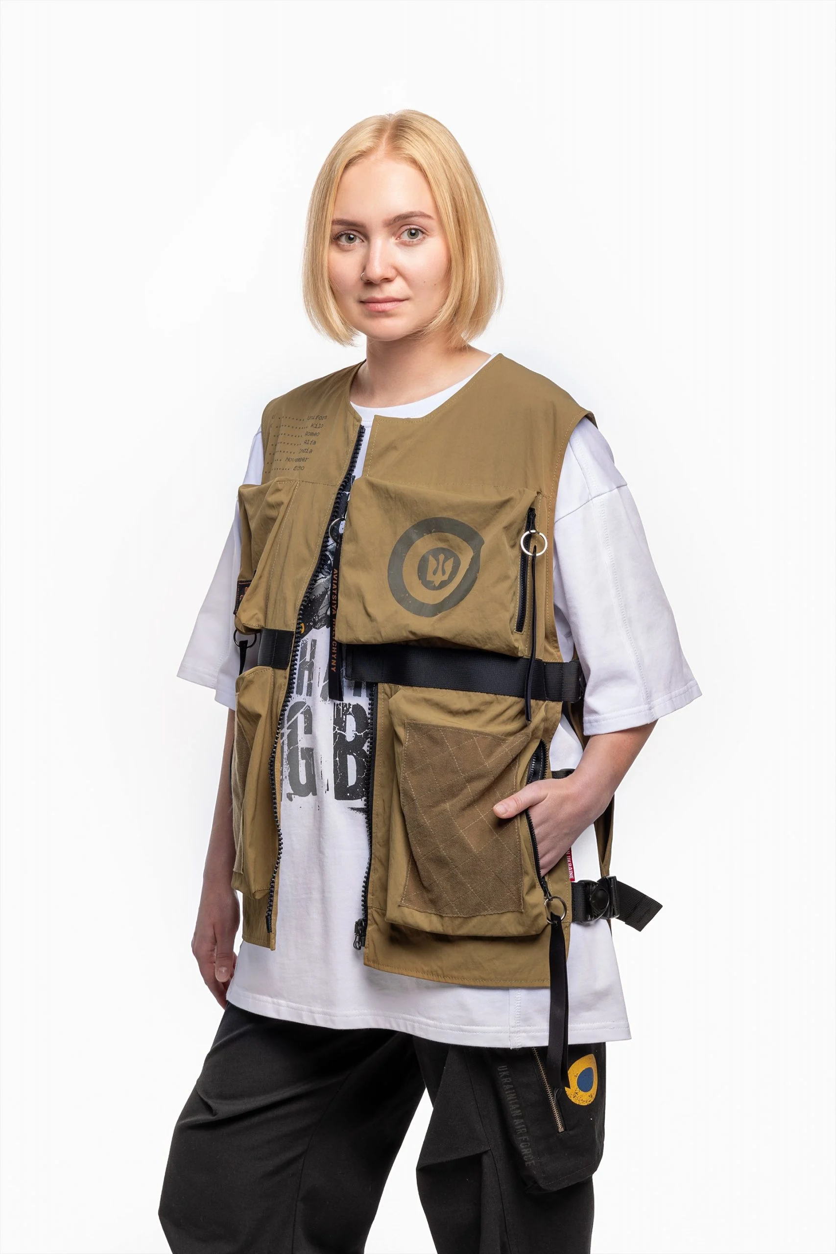Women's sleeveless jacket FREEDOM TO FLY - buy online | Aviatsiya