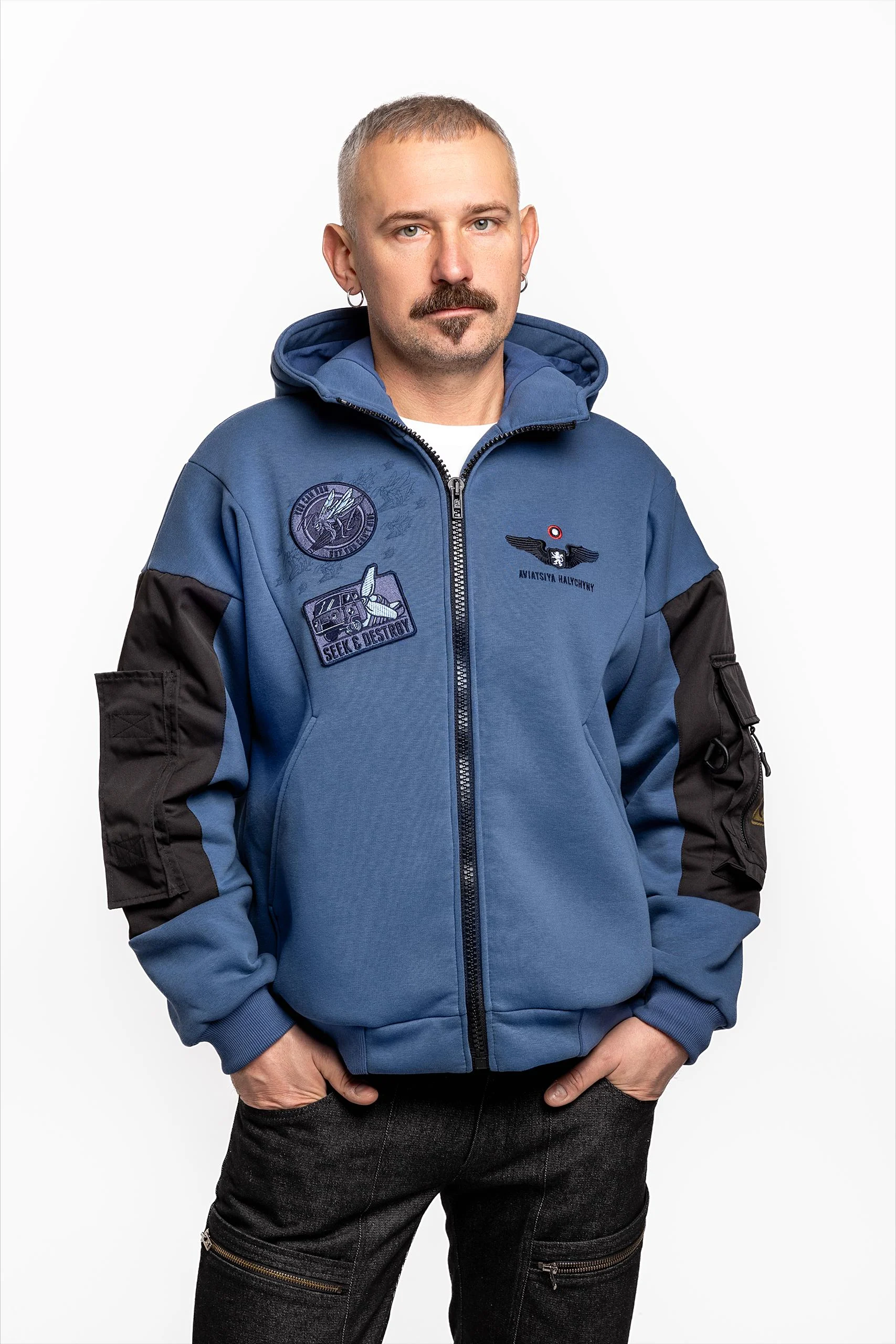 Men's hoodie VENGEANS FROM THE SKY - buy online | Aviatsiya