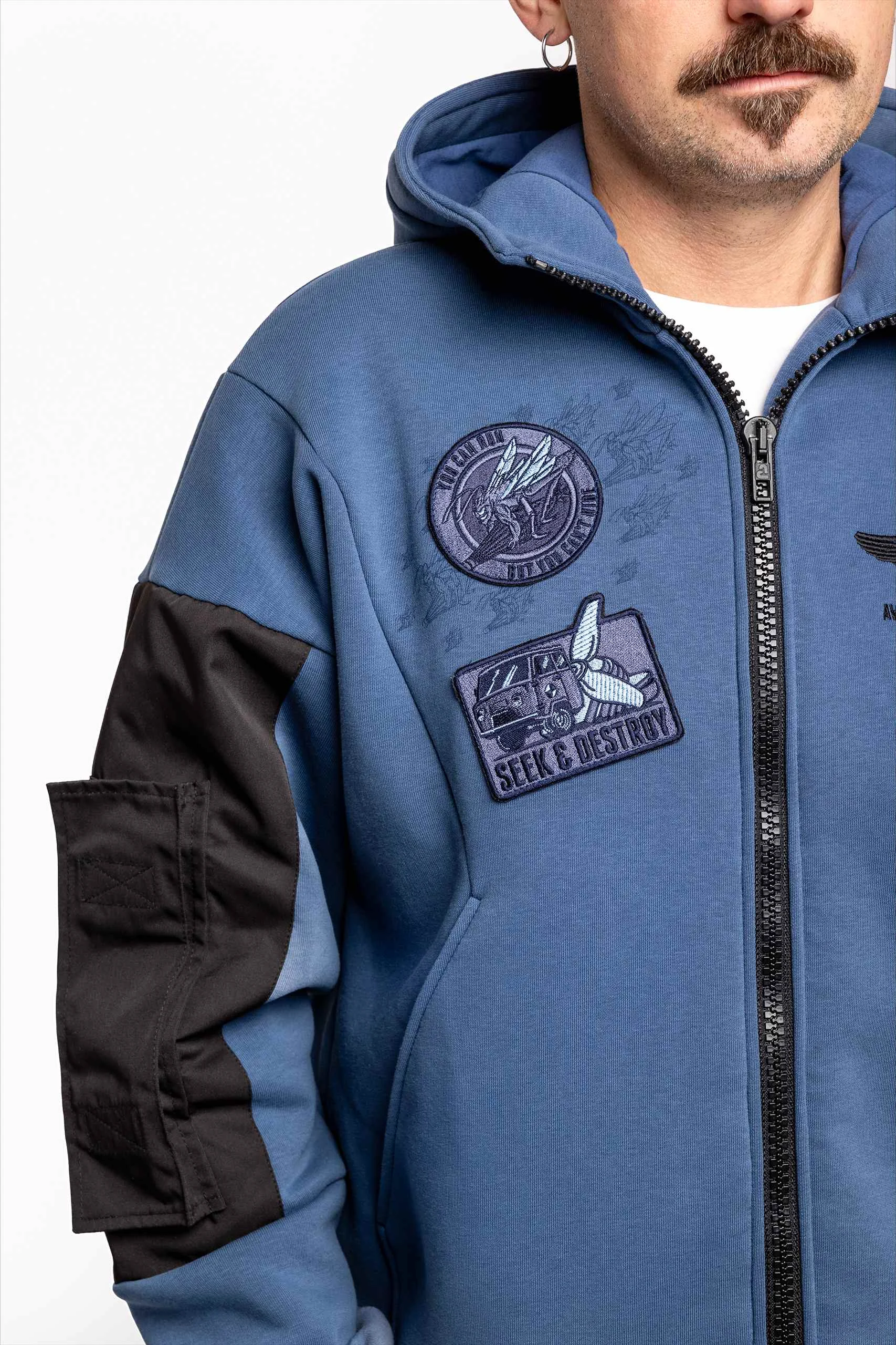Men's hoodie VENGEANS FROM THE SKY - buy online | Aviatsiya