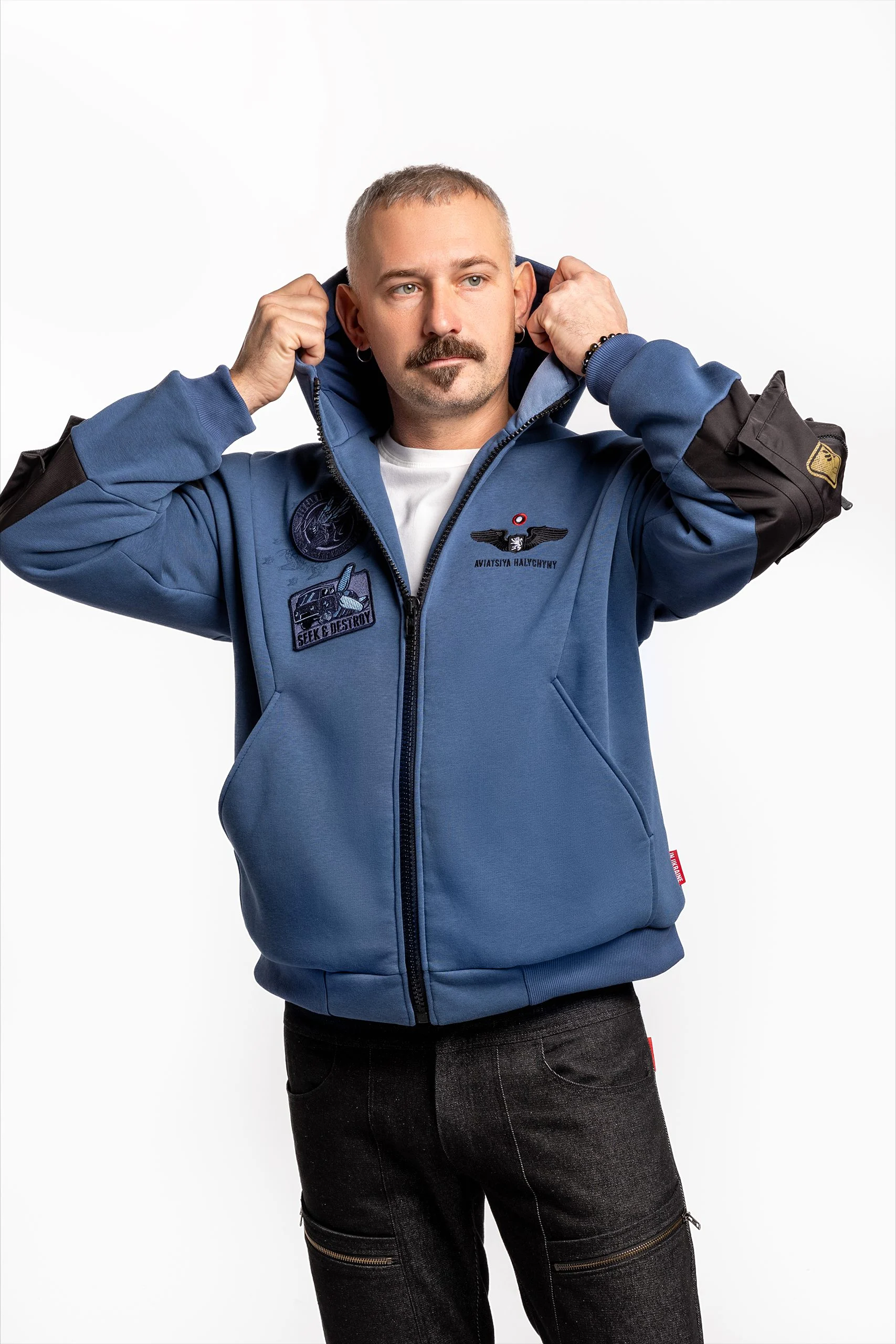 Men's hoodie VENGEANS FROM THE SKY - buy online | Aviatsiya