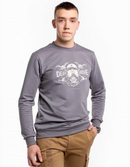 Men's Long Sleeves Swarm Of Revenge. Color dark gray. .