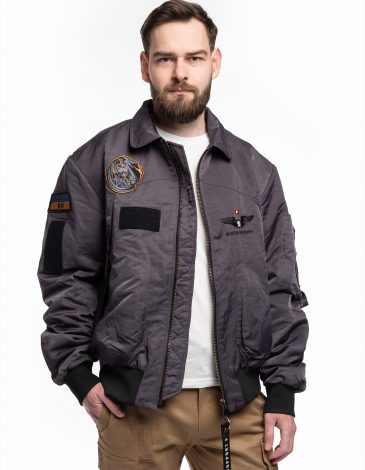 Чоловічий Бомбер Air Support. Колір сірий. .