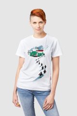 Women's T-Shirt Along The Antarctic Shores. .