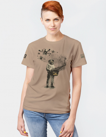 Podkoszulka Damska Rój Zemsty 3.0. Kolor piaskowy. 1.