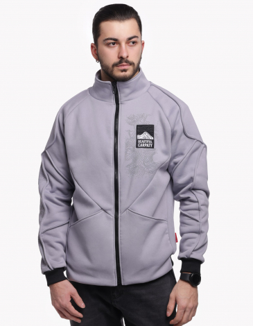 Чоловічий Светр Beautiful Carpaty. Колір сірий. 1.