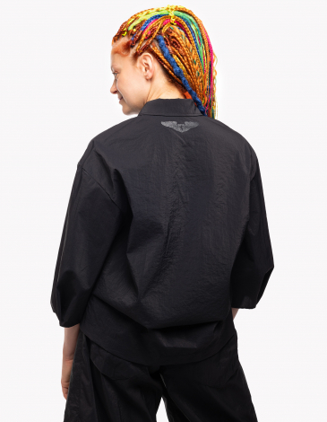 Tracking Suit Origami. Color black. 1.