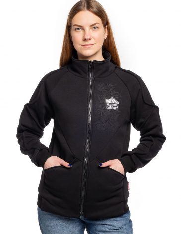 Bluza Damska Beautiful Carpaty. Kolor czarny. .