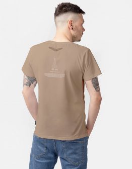 Men's T-Shirt Su-24. Roundel. Color sand. .
