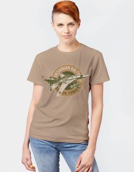 Women's T-Shirt Su-24. Roundel. Color sand. .