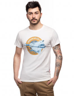 Чоловіча Футболка Mirage 2000. Рондель. Колір молочний. .