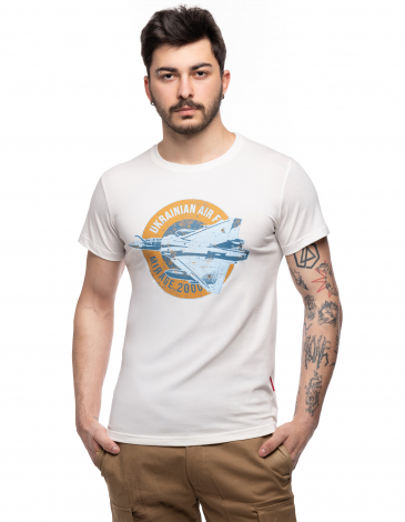 Чоловіча Футболка Mirage 2000. Рондель. Колір молочний. .