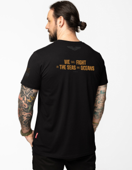 Men's T-Shirt Mazepa. Color black. .
