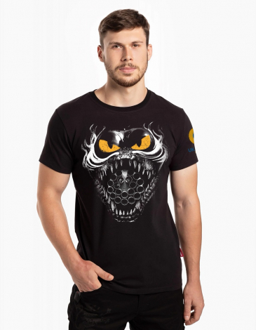 Men's T-Shirt Fury. Color black. .