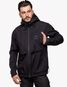 Чоловіча Куртка Aviatsiya Halychyny. Колір чорний. .