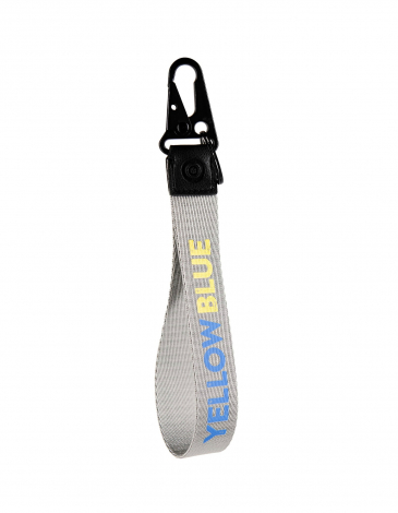Keychain Yellowblue. Color sky blue. .