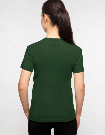 Women's T-Shirt Dnister. Color смарагдовий. .