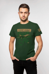 Men's T-Shirt F-16 Lehendy Aircraft. .