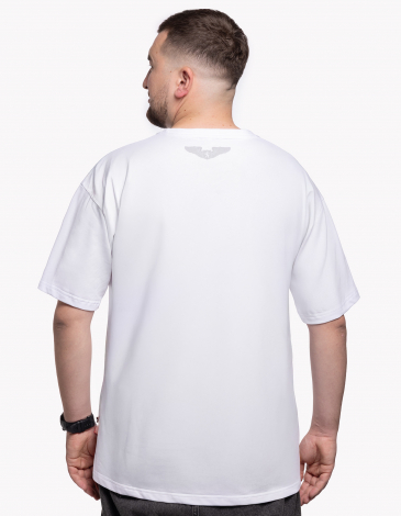 Men's T-Shirt Aeronauts. Color white. .