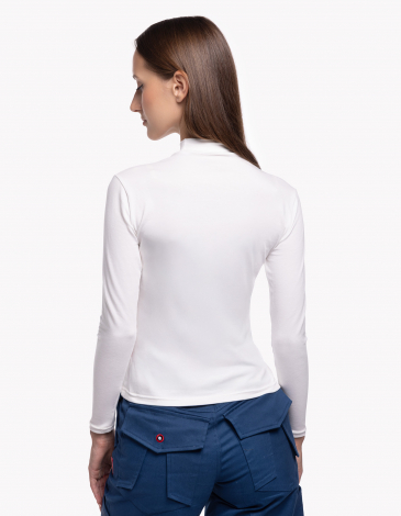 Turtleneck Wings. Color off-white. .