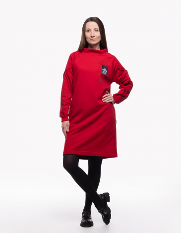 Сукня Beautiful Carpaty. Колір червоний. 1.