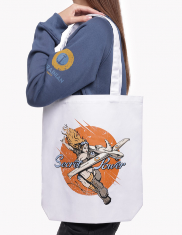 Торба Secret Power. Колір білий. .