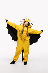 Флісова Піжама-Комбінезон Птерозаврик. .