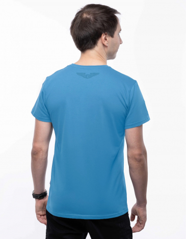 Men's T-Shirt Poseidon. Color dark blue. .