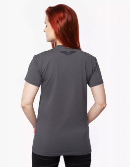 Women's T-Shirt Gorgany. Color gray. .