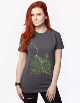 Women's T-Shirt Gorgany. Color gray. .