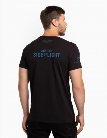 Чоловіча Футболка Єдинозвір. Колір чорний. .