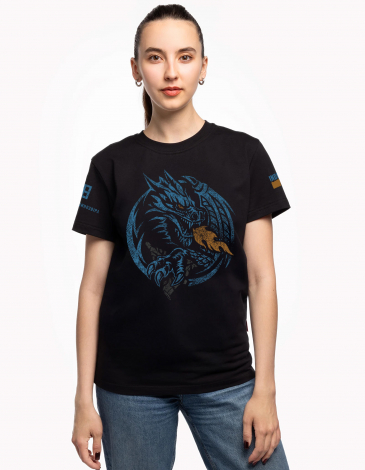Women's T-Shirt Unibeast. Color black. .