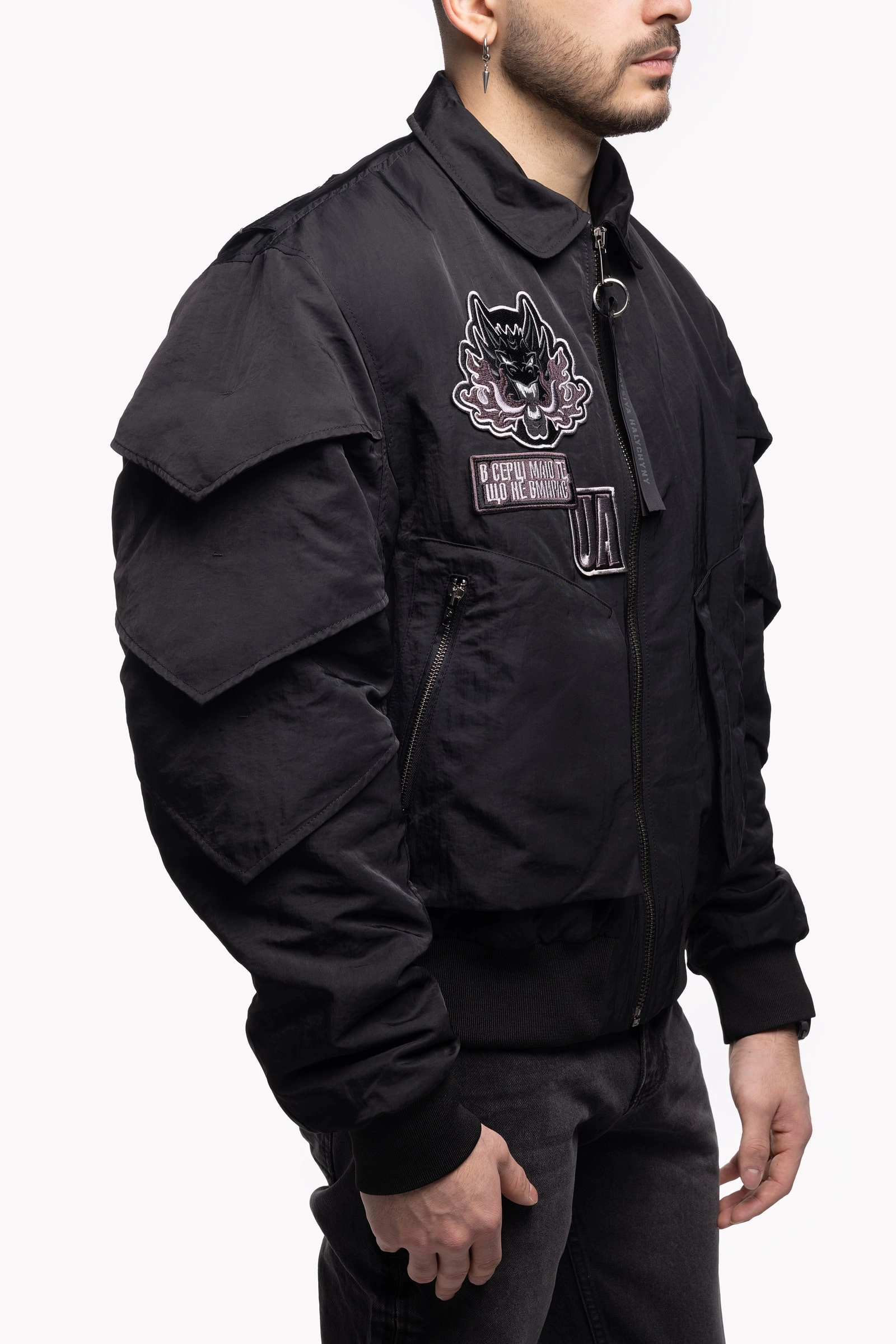 Men's bomber jacket DRAGON - buy online | Aviatsiya Halychyny
