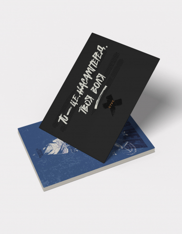 Postcard Stus. Your Freedom. Color black. .