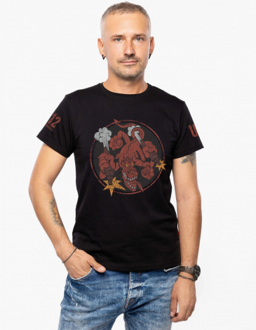 Чоловіча Футболка 12 Бригада Tactical Mascot Art. Колір чорний. .