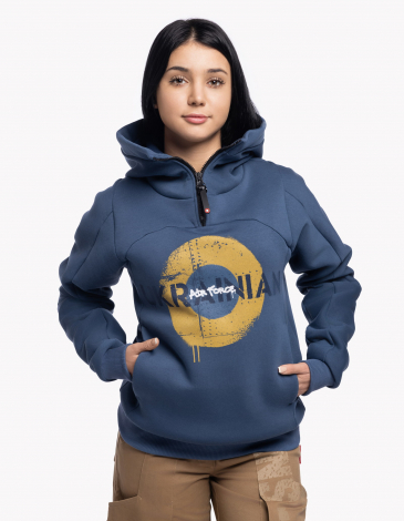 Жіноче Худі New Uaf. Колір денім. .