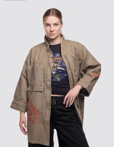 Women's Coat Freedom To Fly. Color willow. .