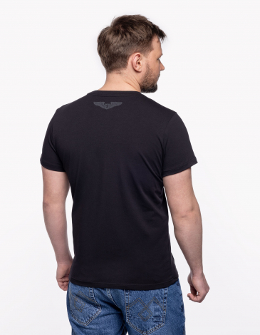 Чоловіча Футболка Рондель 2.0. Колір чорний. .