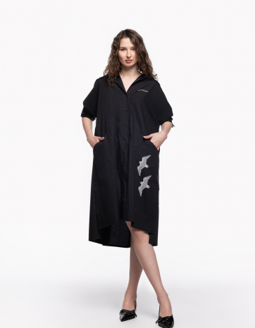 Сукня Соколи. Колір чорний. .