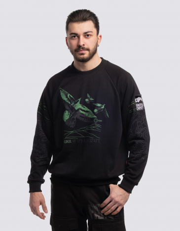 Bluza Męska Kukul. Kolor czarny. .