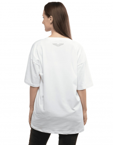 Podkoszulka Damska Flamingo Pink. Kolor biały. .