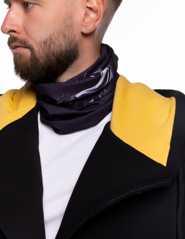 Neck Tube Fury. Color black. .