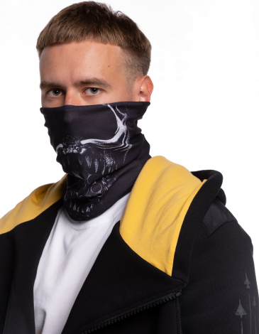 Neck Tube Fury. Color black. .