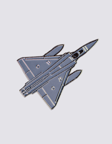 Przypinkа Mirage 2000. Kolor czarny. .